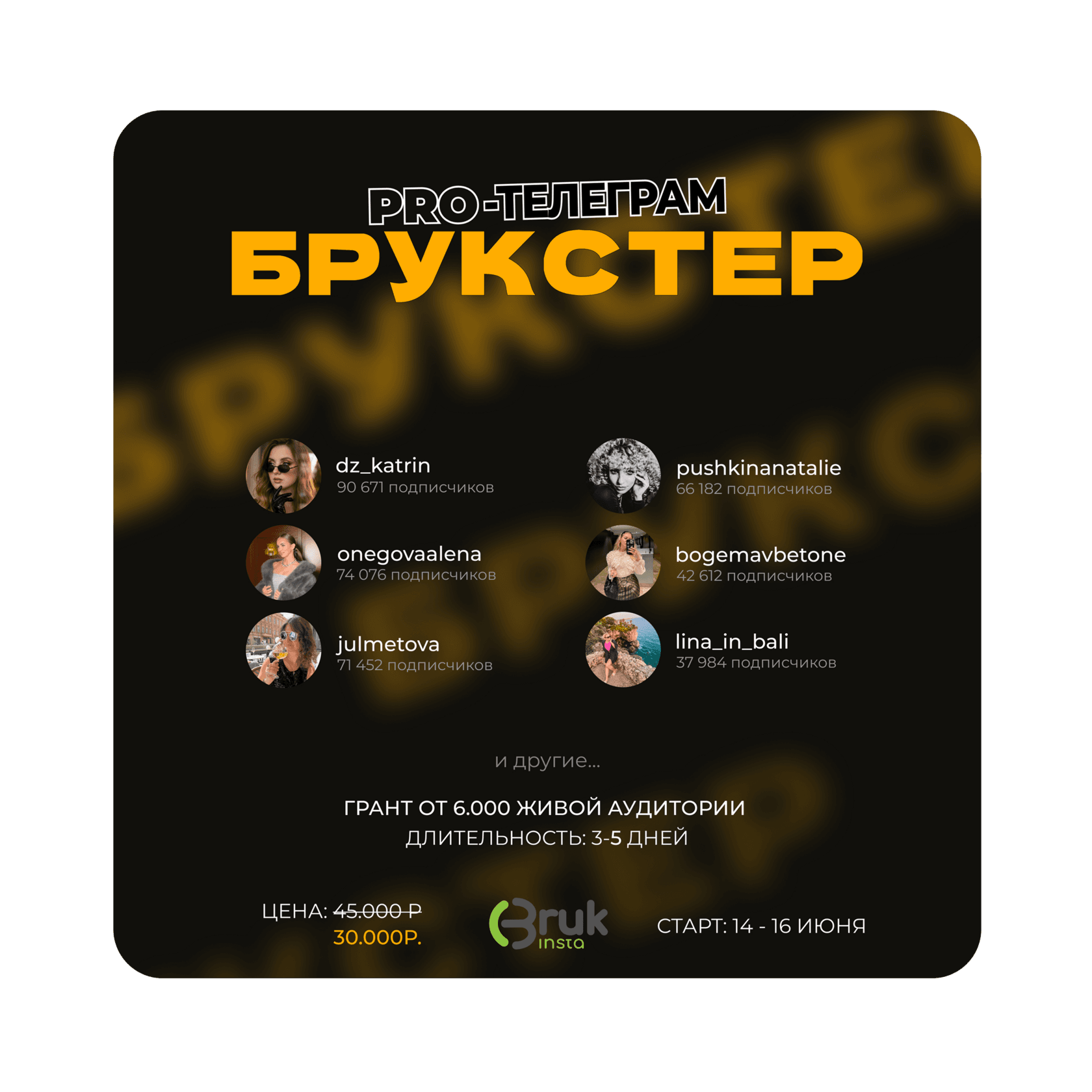 PRO телеграм Брукстер